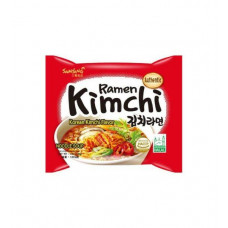 0014 SAMYANG ЛАПША Б/П СО ВКУСОМ КИМЧИ,  120г/20