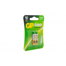 0107 Батарейка GP Super Alkaline 2 шт. (на блистере)  (LR03 -(ААА)