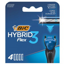 0205 BIC FLEX 3 HYBRID  Кассеты (4 шт)