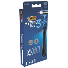 0207 BIC FLEX 3 HYBRID Станок+2 кассеты (три лезвия)