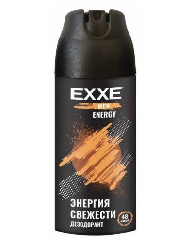 0222 EXXE MEN Дезодорант аэрозоль ENERGY, 150 мл	