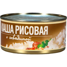 0528 Каша рисовая с говядиной ГОСТ Рузком 0,325 гр с/к* 24