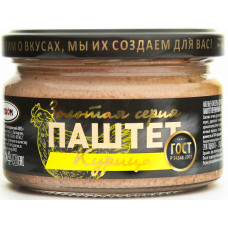 0544 Паштет Печеночный Курица ГОСТ Рузком 200гр *6 