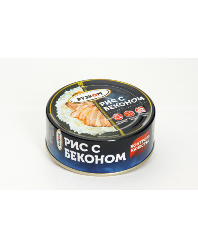 0551 Рис с беконом Рузком 250 гр *12