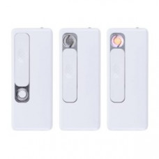 0635 Зажигалка USB E002 WHITE