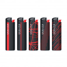 0666 Зажигалка механическая X1 WP RED LINE 1*50шт