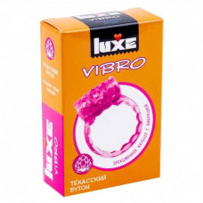 0667 Виброкольца LUXE VIBRO Техасский бутон + презерватив New