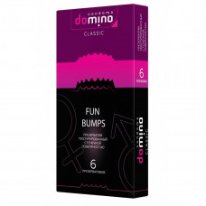 0675 Презервативы DOMINO CLASSIC Fun Bumps 6 шт