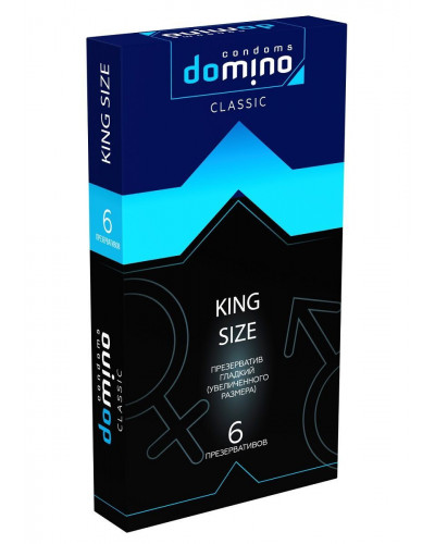 0677 Презервативы DOMINO CLASSIC King size 6 шт