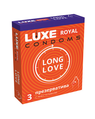 0682 Презервативы LUXE ROYAL Long Love
