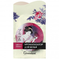 0703 GREENFIELD Ароматизатор для белья ЯПОНСКАЯ серия Цветок пиона