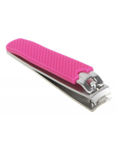 0792 Кусачки-книпсеры для маникюра цветные прорезин. ручка 6см (кратно 24) ДС-314