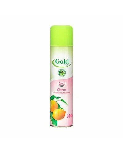 0825 Освежитель GOLD WIND 300 мл цитрус 246506