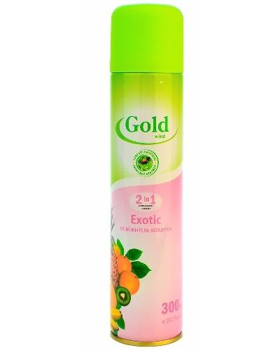 0826 Освежитель GOLD WIND 300 мл экзотик 245906