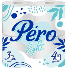1269 Туалетная бумага PERO Light 3-х сл. 4шт/уп