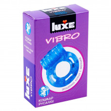 1300 Виброкольца LUXE VIBRO Кошмар русалки + презерватив New