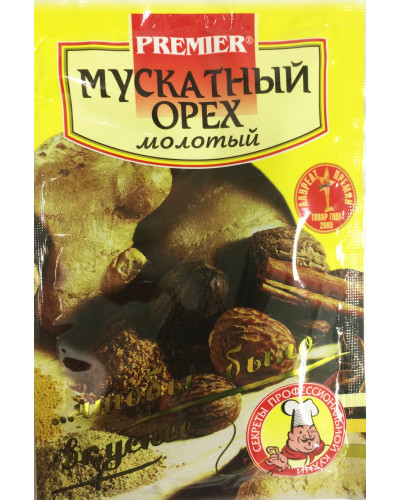 1620 МУСКАТНЫЙ ОРЕХ МОЛОТЫЙ ''Premier''10г 1/30
