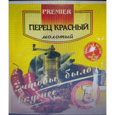 1626 ПЕРЕЦ КРАСНЫЙ МОЛОТЫЙ ''Premier''10г 1/30