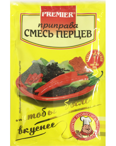 1632 ПРИПРАВА "СМЕСЬ ПЕРЦЕВ ''Premier'' 15г 1/30