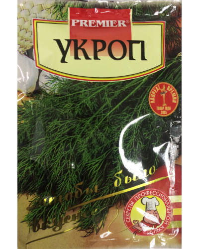 1647 УКРОП сушеный ''Premier''10г 1/30