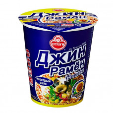 1754 ОТТОГИ Лапша б/п "Джин Рамен неострый вкус" 15*65г
