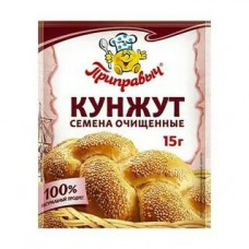 1820 Кунжут белый очищенный "ПРИПРАВЫЧ" 28*15г 1/80