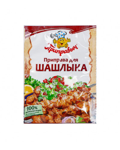 1844 Приправа для шашлыка  15г*35шт (ш/б) ТМ "ПРИПРАВЫЧ"