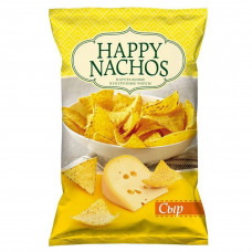 1959 Чипсы кукурузные "HAPPY NACHOS" со вкусом сыра 18*150г