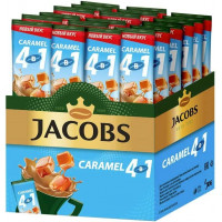 2001 Напиток кофейный растворимый в стиках Jacobs 4 в 1 "CARAMEL" 12г* 24 шт