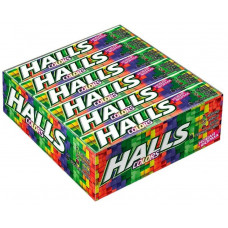 2011 Леденцы Halls "COLOR" 12 шт*25 г 