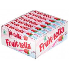 2017 Жевательные конфеты Fruittella Клубника-йогурт с фруктовым соком 1*21 шт