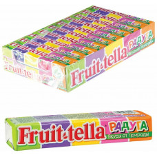 2018 Жевательные конфеты Fruittella Радуга с фруктовым соком 1*21шт