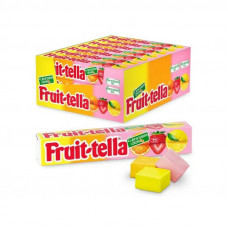 2019 Жевательные конфеты Fruittella Ассорти с фруктовым соком 1*21шт