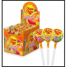 2022 Карамель Chupa Chups на палочке со вкусом Тропик-Экзотик 12гх100шт