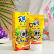 2136 Детская зубная паста Little Love сочное манго 2+, 62 мл