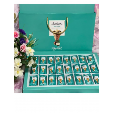 2312 Мини-рожки вафельные с начинкой, "Тиффани" т.м. Sorbon, Фундук, 24*10гр + пакет 