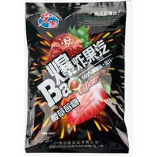 2420 Леденцы кислые со вкусом клубники Hongyuan 350g (шт)