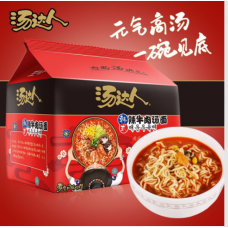 2524 Рамен со вкусом острой говядины Tangdaren  125г (шт)	