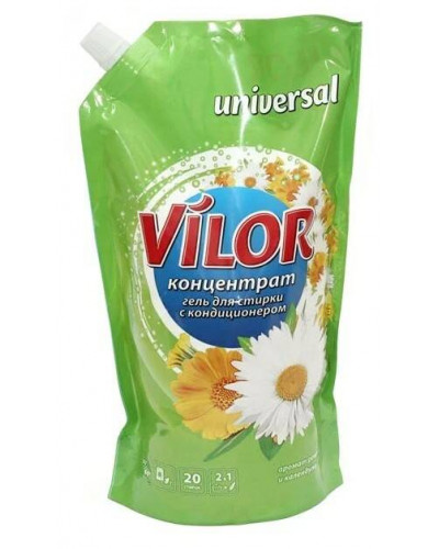3100 Средство для стирки для белья VILOR, дой-пак, 1л
