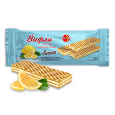 6022 "Sarwan" вафли со вкусом лимонным кремом 24*100 gr