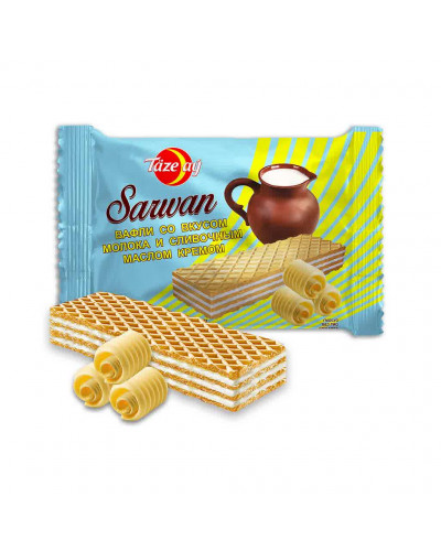 6023 "Sarwan" вафли со вкусом лимонным кремом 13*200 gr