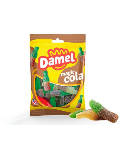 9101 Мармелад жев. HALAL "Кола бутылочка в сахаре" /DAMEL Испания/ 18*70гр