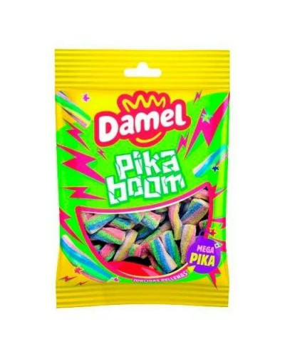 9122 Мармелад жев. HALAL "Палочки разноцветные короткие" 80гр х 18шт /DAMEL Испания/