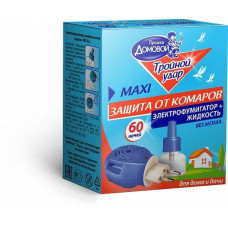 9916 Домовой Прошка Комплект жидкость ТРОЙНОЙ УДАР 60 ночей + фумигатор Л-100