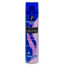 9926 Лак для волос PROFESSIONAL TOUCH , Pro vitamin B5 и Hydro Complex, сильная фиксация, 265 мл