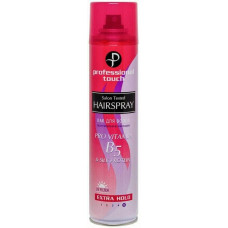 9927 Лак для волос Professional Touch экстрасильной фиксации B5 silk protein, 265мл